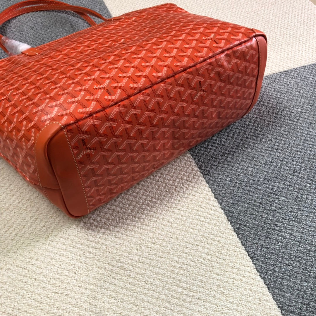 GOYARD ARTOIS PM TOTE BAG RED