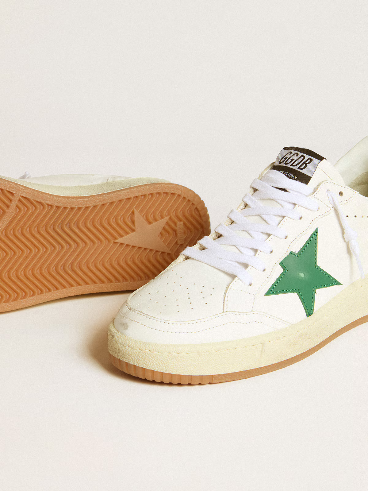 Golden Goose Ball Star 2 Sneaker – White Leather Star