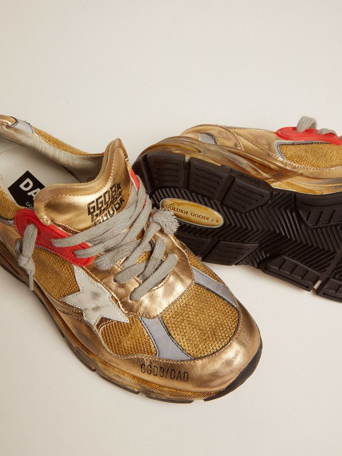 Women’s Gold Dad-star Sneakers