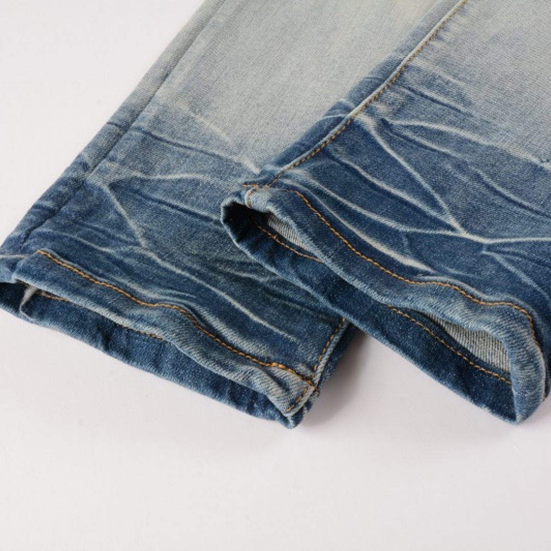 Amr M.A Paint Splatter Jeans