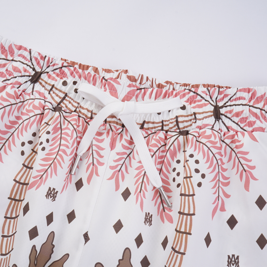 Amr Monogram Short Set