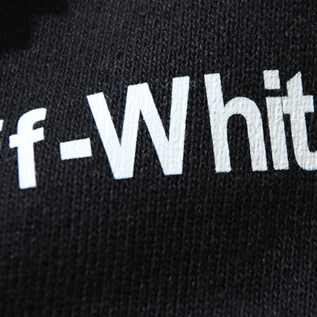 Off-W Monogram Zip Hoodie