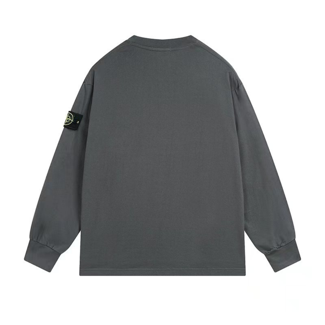 Stone Monogram Sweatshirt