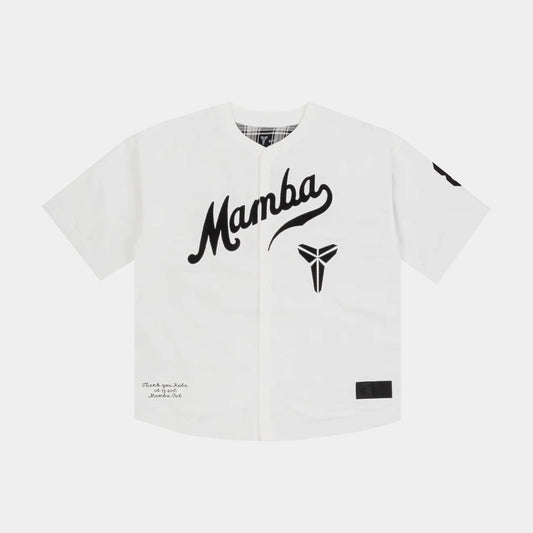 Kobe Mamba Baseball Mens Jersey (Beige/Black)