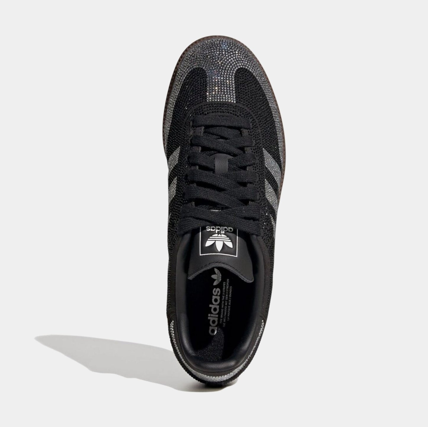 Samba OG Rhinestone Womens Lifestyle Shoes (Core Black/Core Black/Dark Gum)