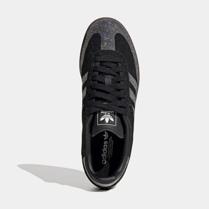 Samba OG Rhinestone Womens Lifestyle Shoes (Core Black/Core Black/Dark Gum)