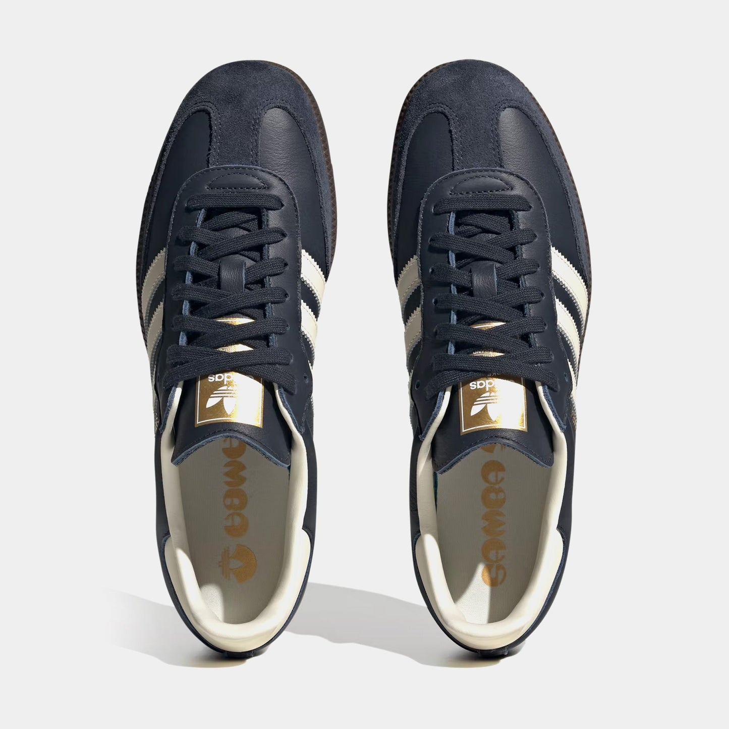 Samba OG Mens Lifestyle Shoes (Night Navy/Cream White/Gum)