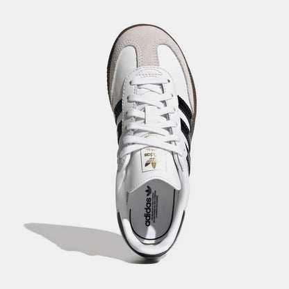 Samba OG Preschool Lifestyle Shoes (Cloud White/Core Black/Gum)