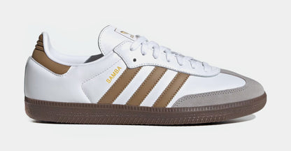 Samba OG Mens Lifestyle Shoes (Cloud White/Brown Desert)