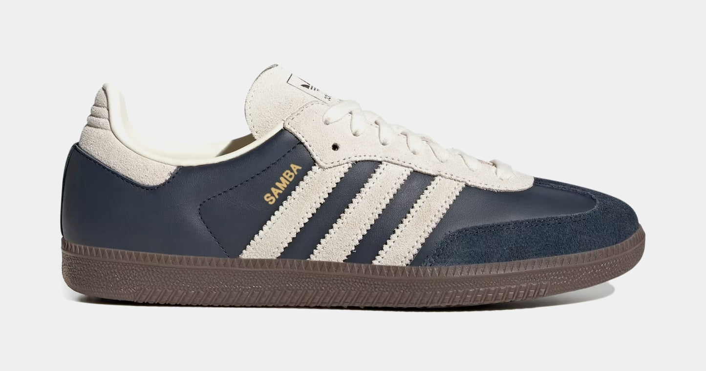 Samba OG Mens Lifestyle Shoes (Aurora Ink/Cream White/Gum)