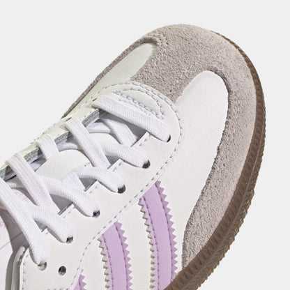 Samba OG Preschool Lifestyle Shoes (Cloud White/Powder Plum/Gum)