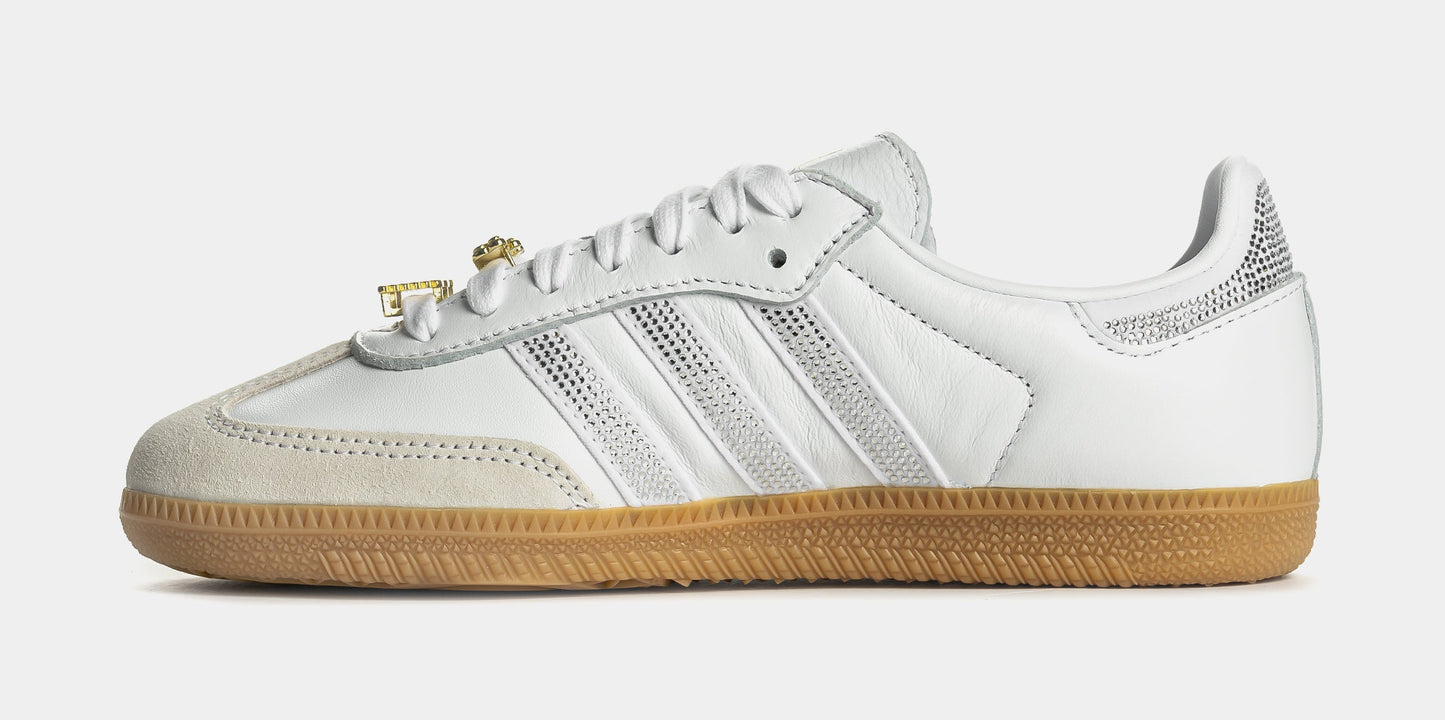 Samba OG Rhinestone Womens Lifestyle Shoes (White/Silver)