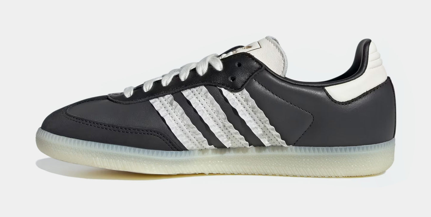 Samba OG Ruffled 3 Stripes Womens Lifestyle Shoes (Carbon/Off White/Core Black)