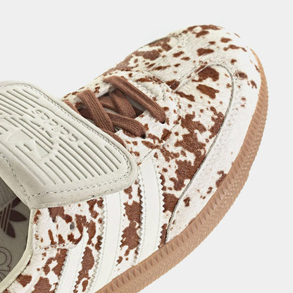 Samba LT Cow Womens Lifestyle Shoes (Off White/Lucid Pink/Gum Four)