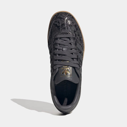 Samba OG Faux Snakeskin Womens Lifestyle Shoes (Black/Gum)