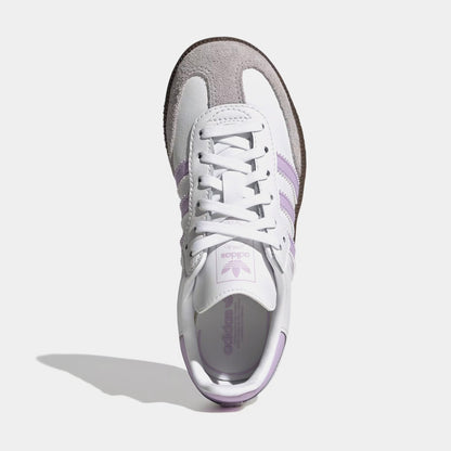 Samba OG Preschool Lifestyle Shoes (Cloud White/Powder Plum/Gum)