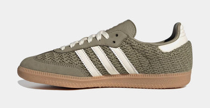 Samba OG Crochet Womens Lifestyle Shoes (Orbit Green/Cream White/Gum)