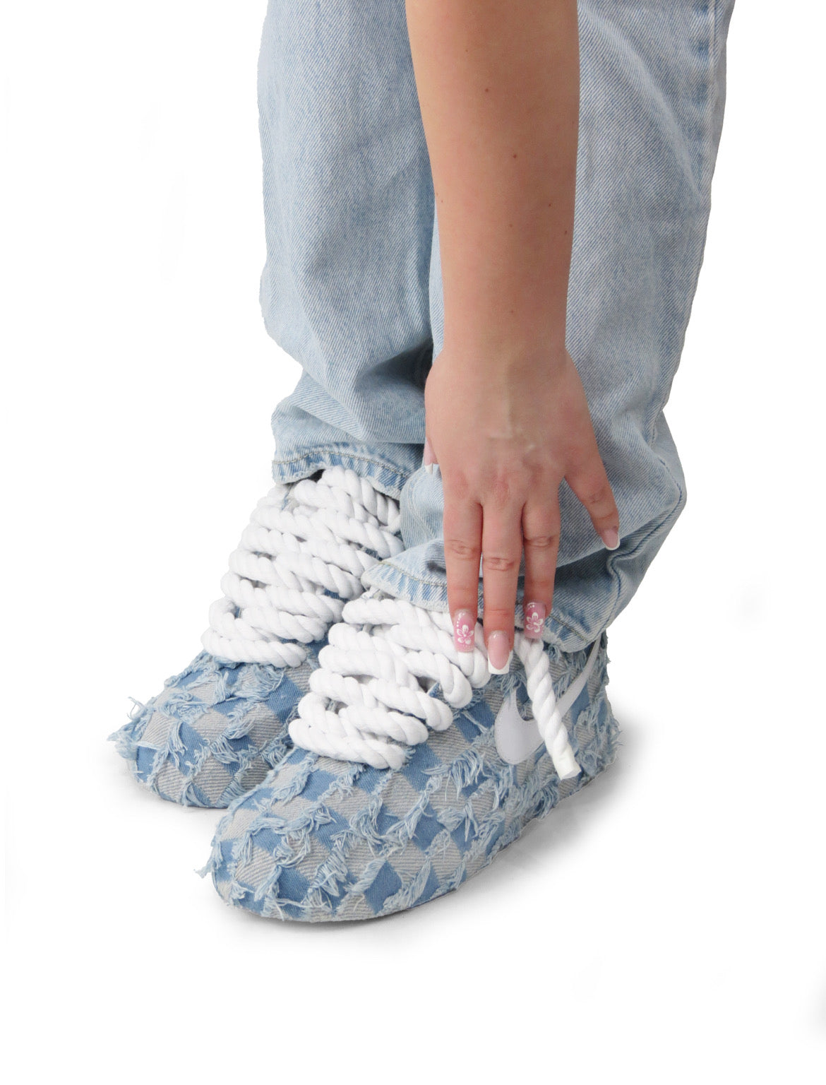 AIR FORCE 1 WHITE JEANS