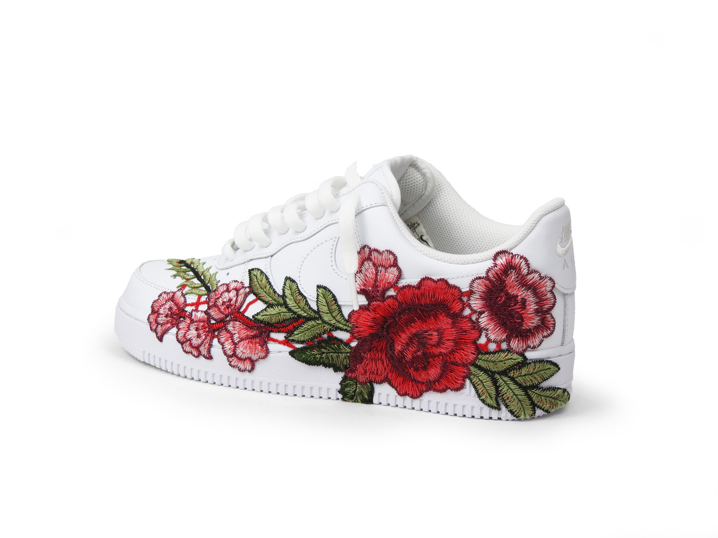 AIR FORCE 1 WHITE RED ROSE
