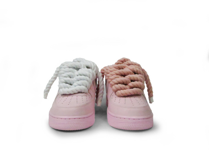 AIR FORCE 1 PINK TINT ROPE LACES