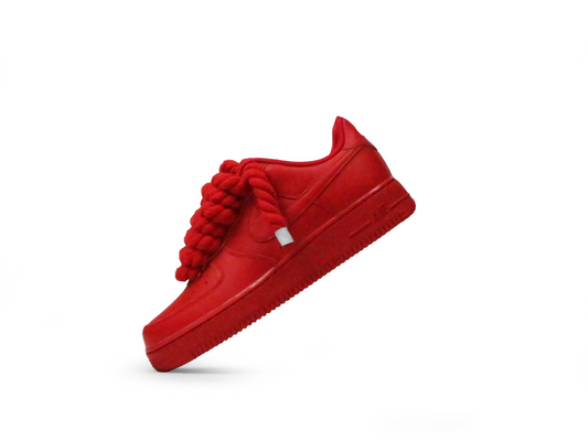 AIR FORCE 1 RED TINT ROPE LACES