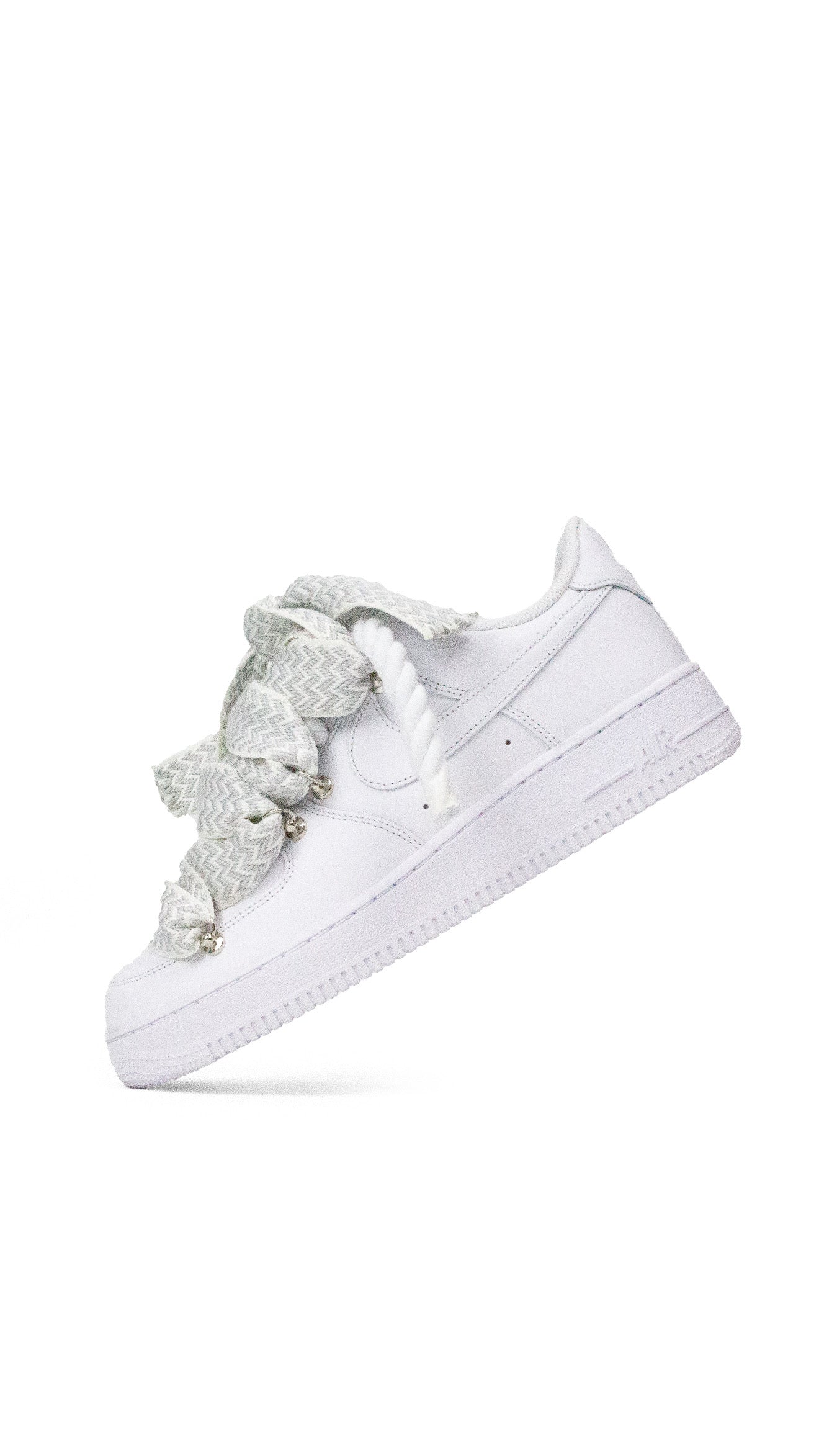 AIR FORCE 1 WHITE LANVIN GREY