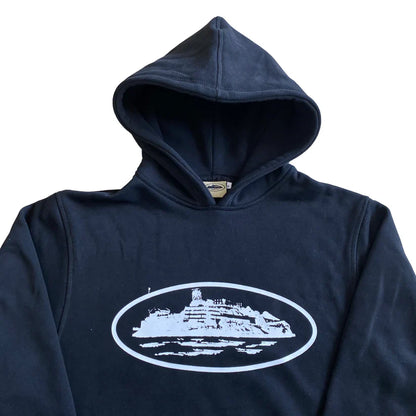 Corteiz Alcatraz Hoodie - (BLACK)