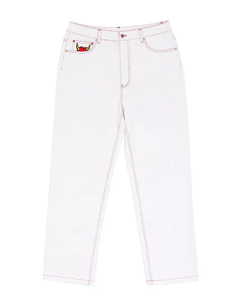 Minus Two Twins White Jeans