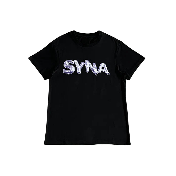 Syna World Balloon Tee Short Sleeve T-shirt - Black
