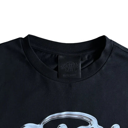 Syna World Chrome Tee Short Sleeve T-shirt - Black