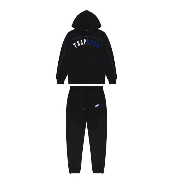 Trapstar Arch Pannel Tracksuit - Black Ice Edition