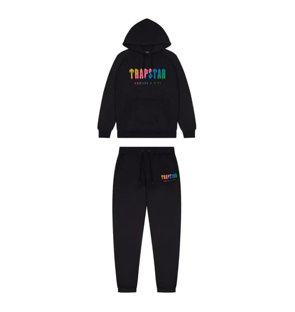 Trapstar Chenille Decoded Hooded Tracksuit - Candy Flavours