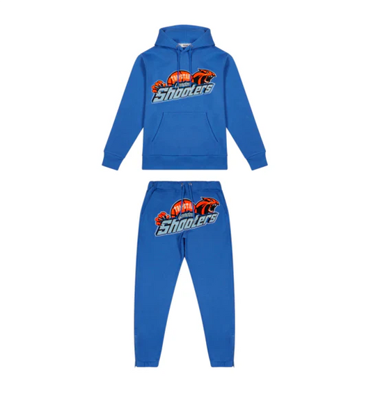 Trapstar Shooters Hooded Tracksuit - Blue