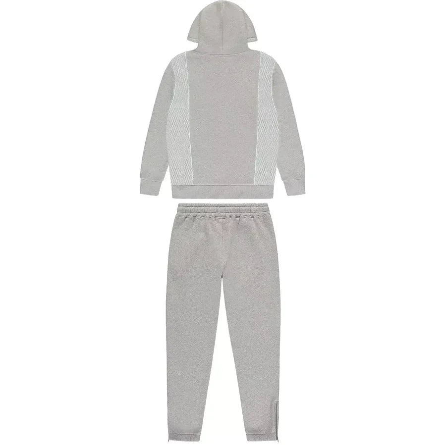 Trapstar Shooters Technical Hooded Tracksuit - Grey/Blue