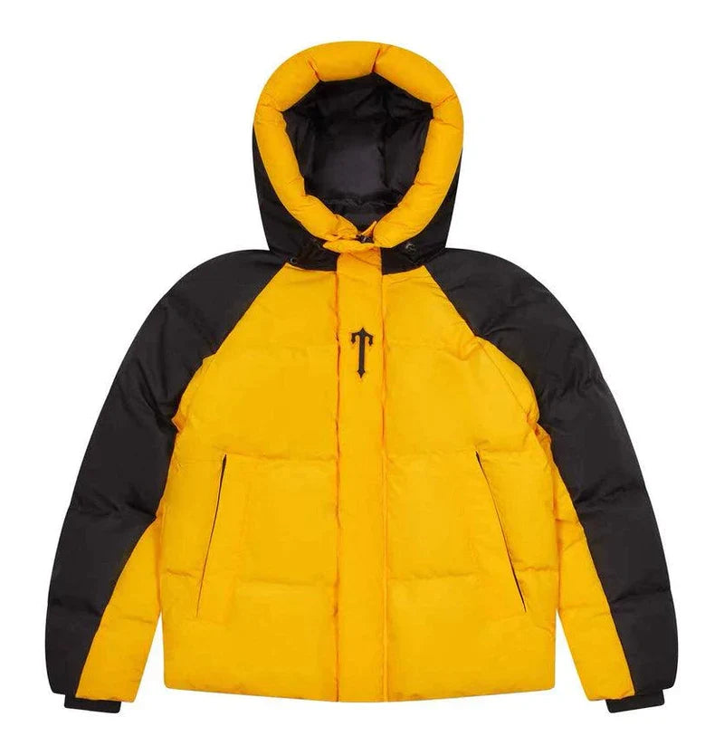 Trapstar Irongate Arch Puffer Jacket AW23 - Yellow / Black