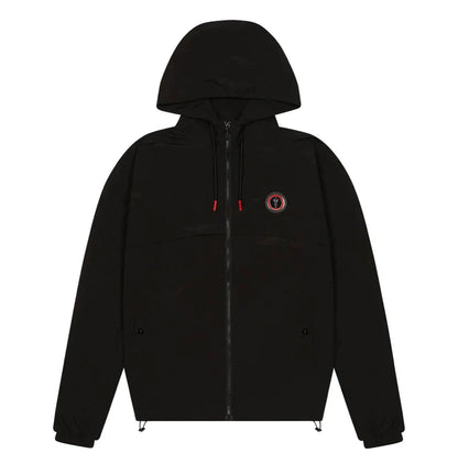 Trapstar Irongate Windbreaker Jacket - Black/Red