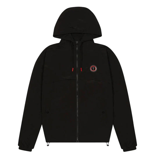 Trapstar Irongate Windbreaker Jacket - Black/Red