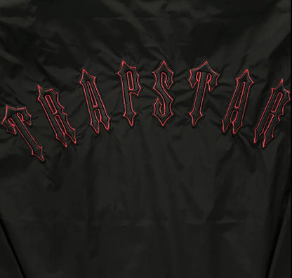 Trapstar Irongate Windbreaker Jacket - Black/Red