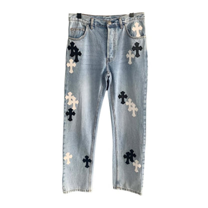 CHROME HEARTS GRAILED JEANS