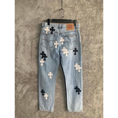 CHROME HEARTS GRAILED JEANS