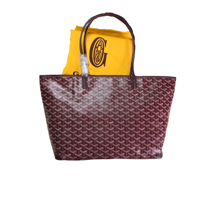 GOYARD ARTOIS PM TOTE BAG BURGUNDY