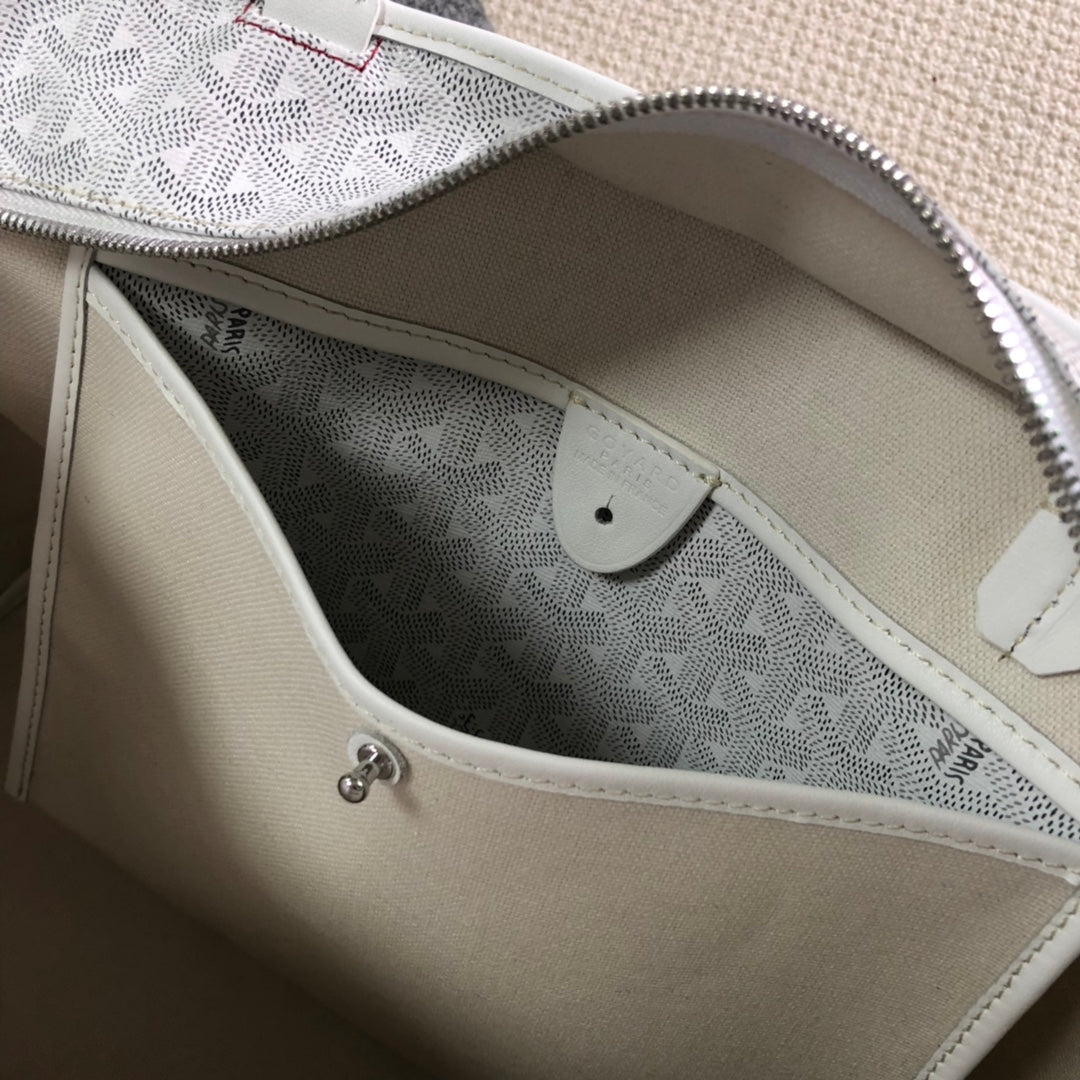 GOYARD ARTOIS PM TOTE BAG WHITE