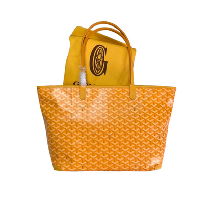 GOYARD ARTOIS PM TOTE BAG YELLOW