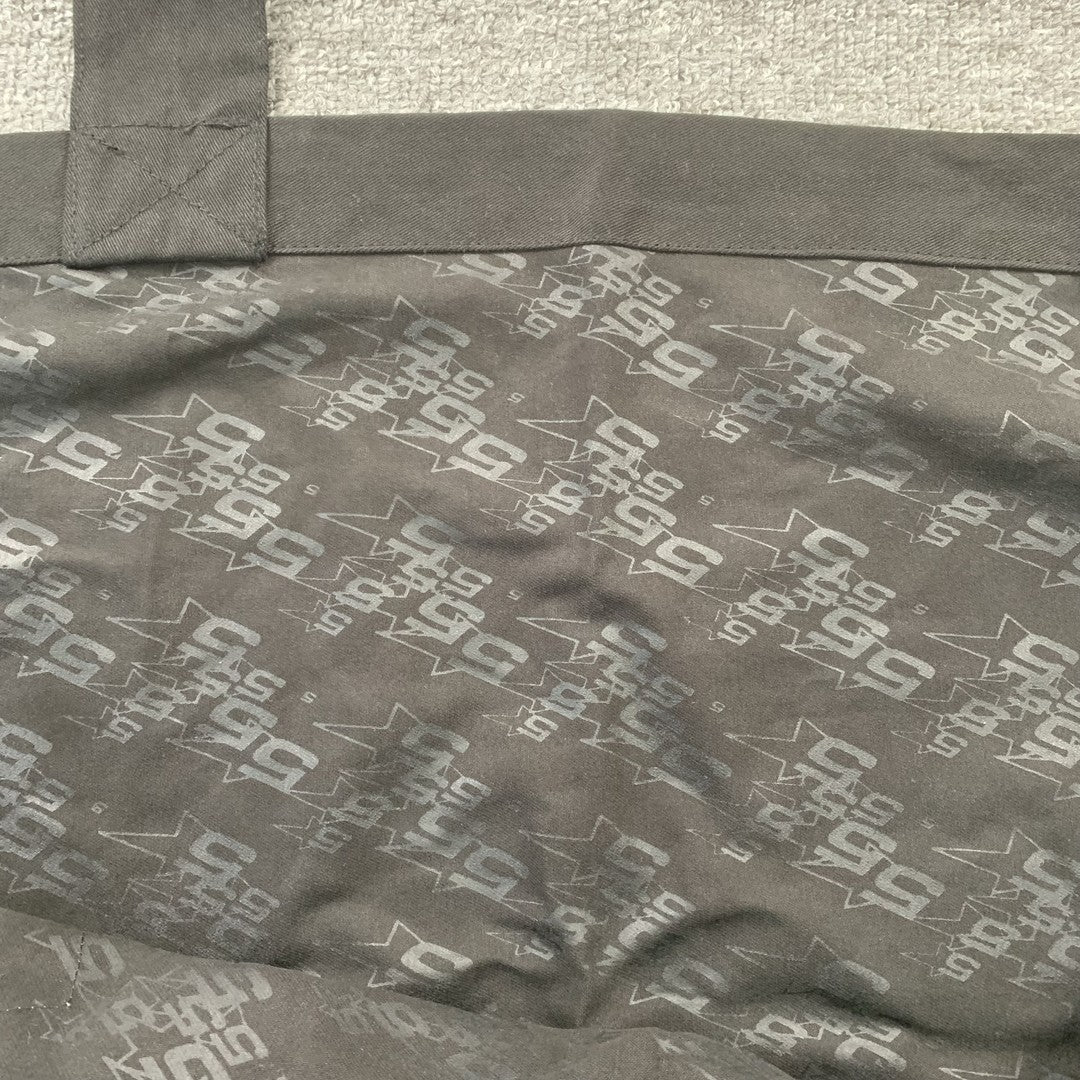 SP5DER OVERSIZED TOTE BAG BLACK