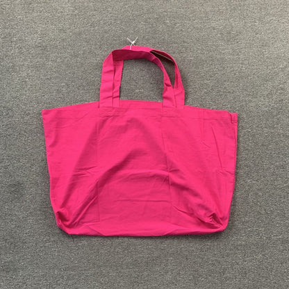 SP5DER P*NK TOTE BAG PINK