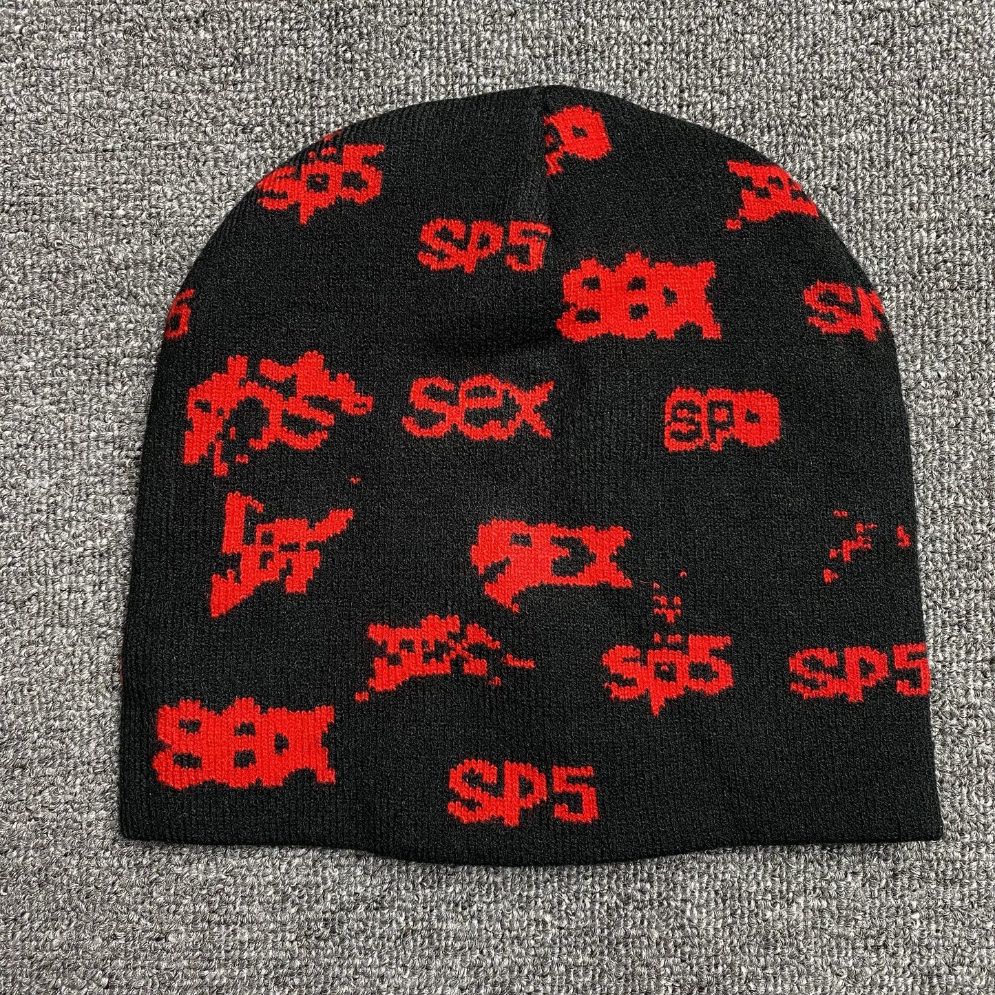 SP5DER SEX SKULLY SLIME BLACK