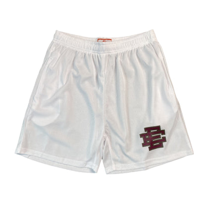 ERIC EMANUEL EE BASIC SHORTS WHITE/GREY/MAROON
