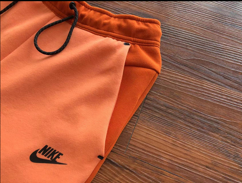 NIKE TECH FLEECE HOODIE x CAMPFIRE ORANGE