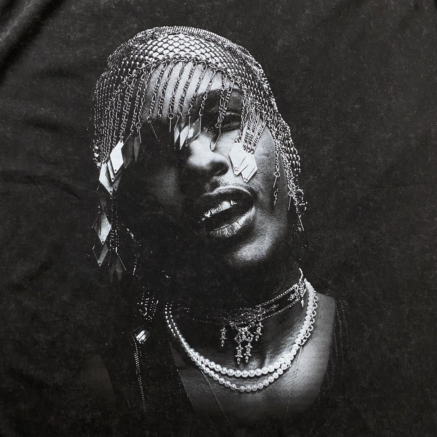 A$AP ROCKY VINTAGE GRAPHIC TEE DARK GREY