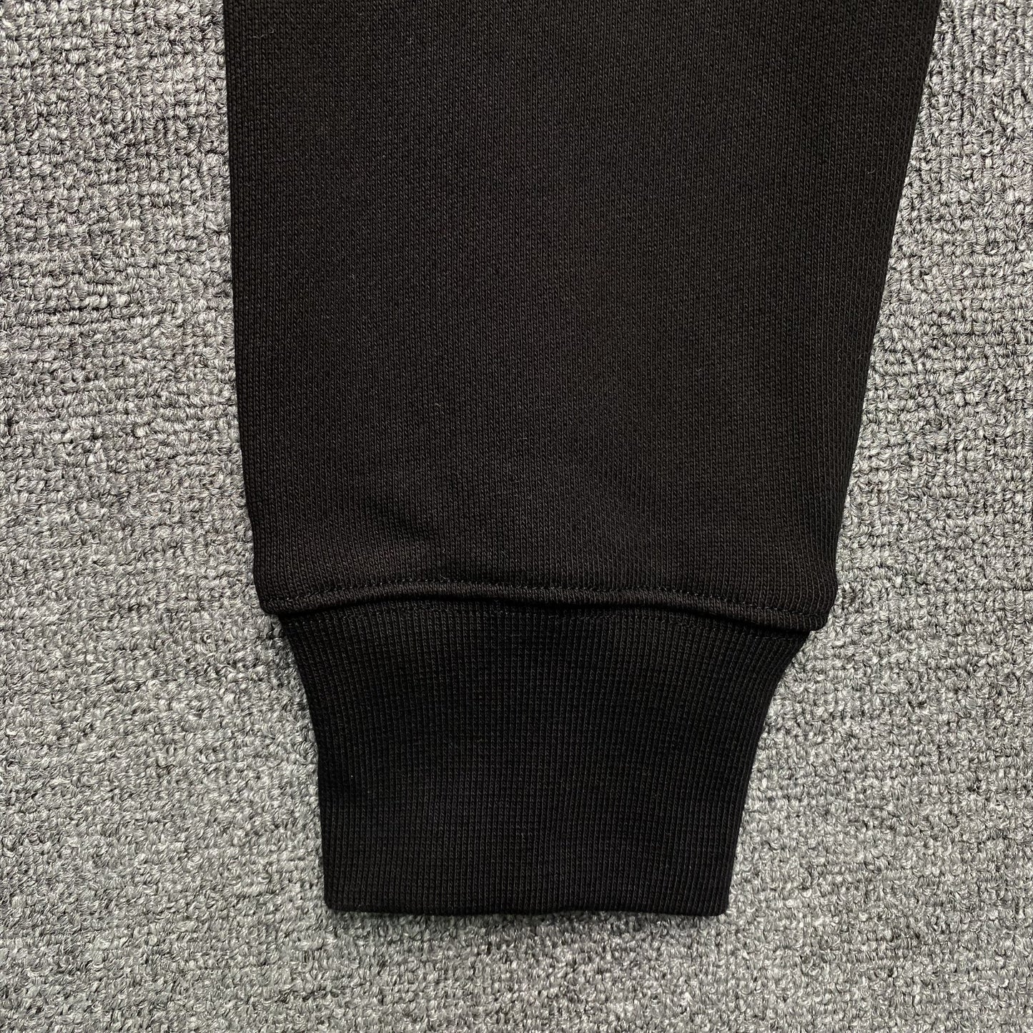 AMIRI LETTER LOGO HOODIE BLACK